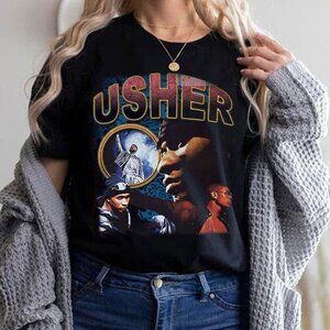 Young Usher Rap Retro X Bootleg Style Rap Fan Gifts